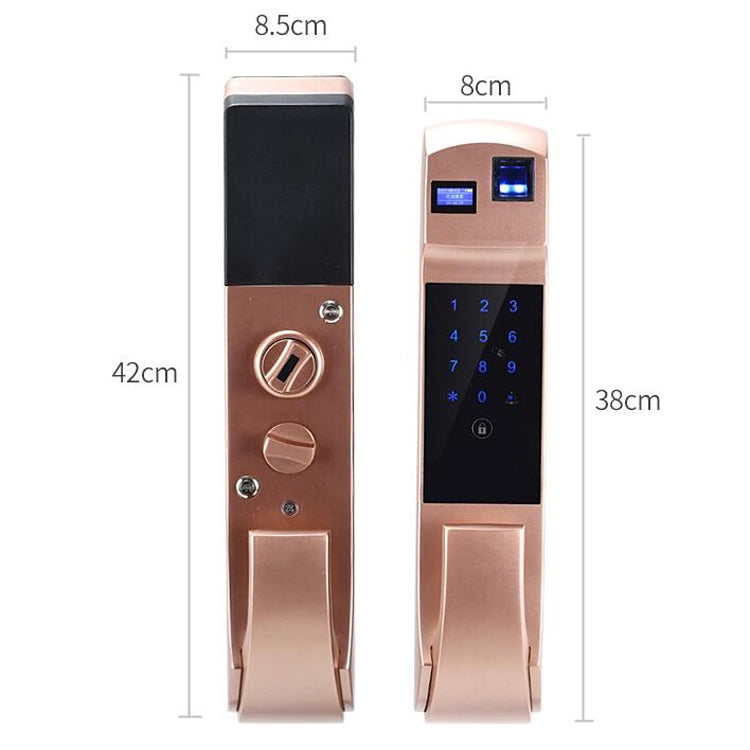 Fully Automatic Fingerprint Password Lock Intelligent Anti-theft Home Electronic Credit Card Automatic Unlock and Mute APP Fully Automatic Fingerprint Password Lock Intelligent Anti-theft Home Electronic Credit Card Automatic Unlock and Mute APP